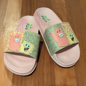 SpongeBob SquarePants Kids Sandals - Pink and Green